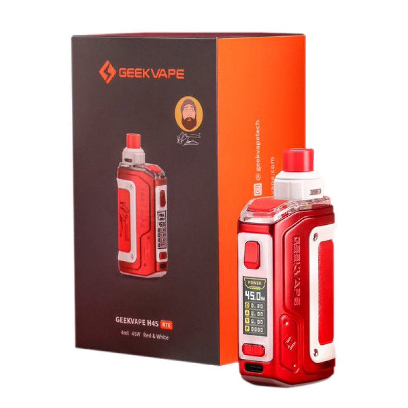 Geekvape H45 RTE (Aegis Hero 2 RTE) Pod Mod Kit 1400mAh 45W