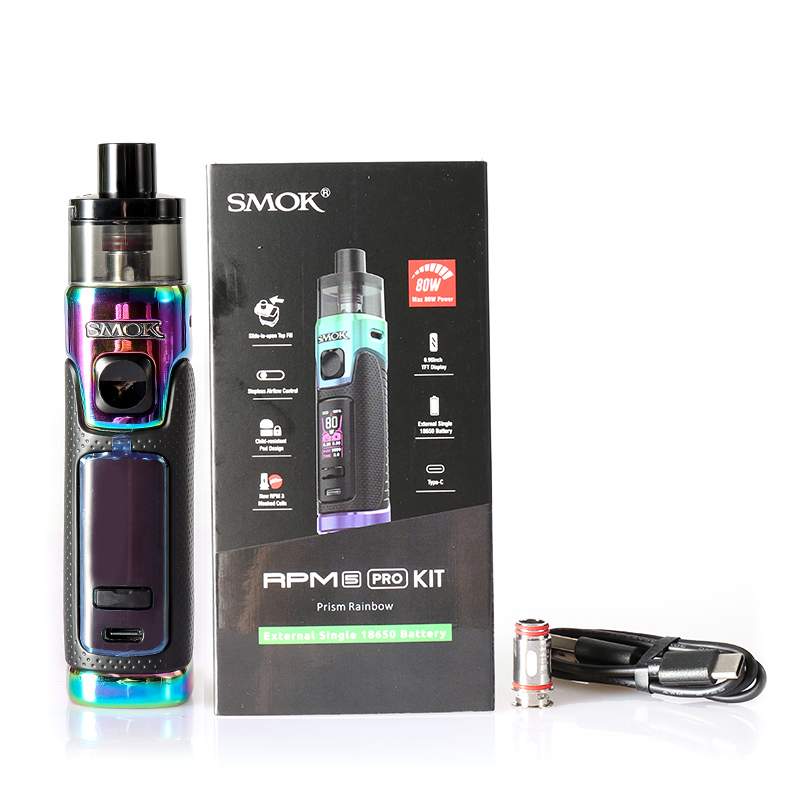 SMOK RPM 5 & RPM 5 Pro Pod Mod Kit 2000mAh 80W