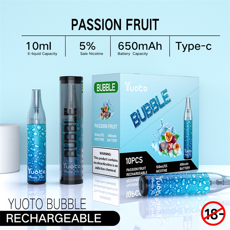 Yuoto Bubble Disposable Vape Kit 4000 Puffs 10ml 650mAh