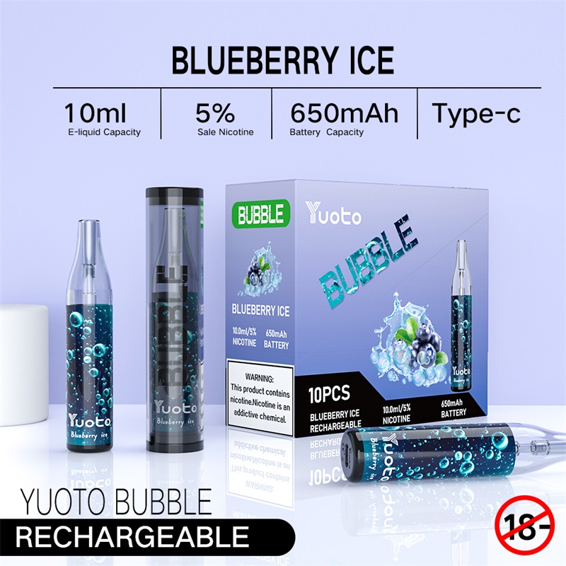 Yuoto Bubble Disposable Vape Kit 4000 Puffs 10ml 650mAh