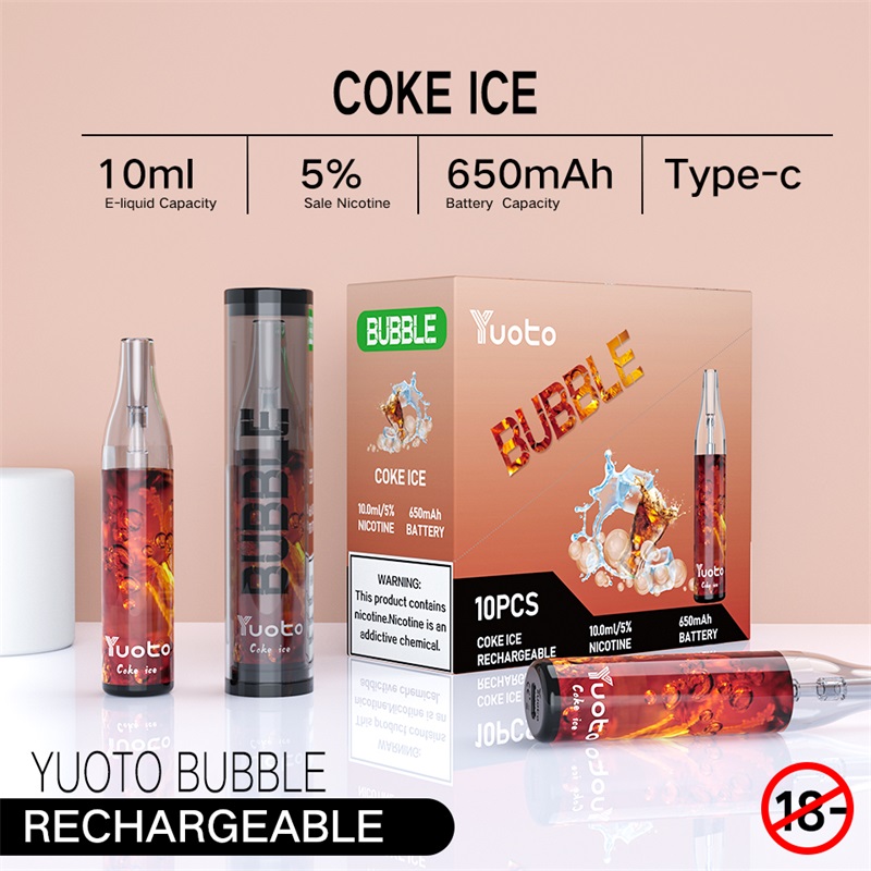 Yuoto Bubble Disposable Vape Kit 4000 Puffs 10ml 650mAh