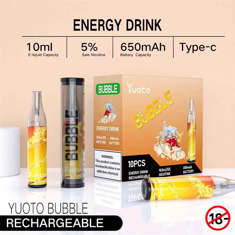 Yuoto Bubble Disposable Vape Kit 4000 Puffs 10ml 650mAh