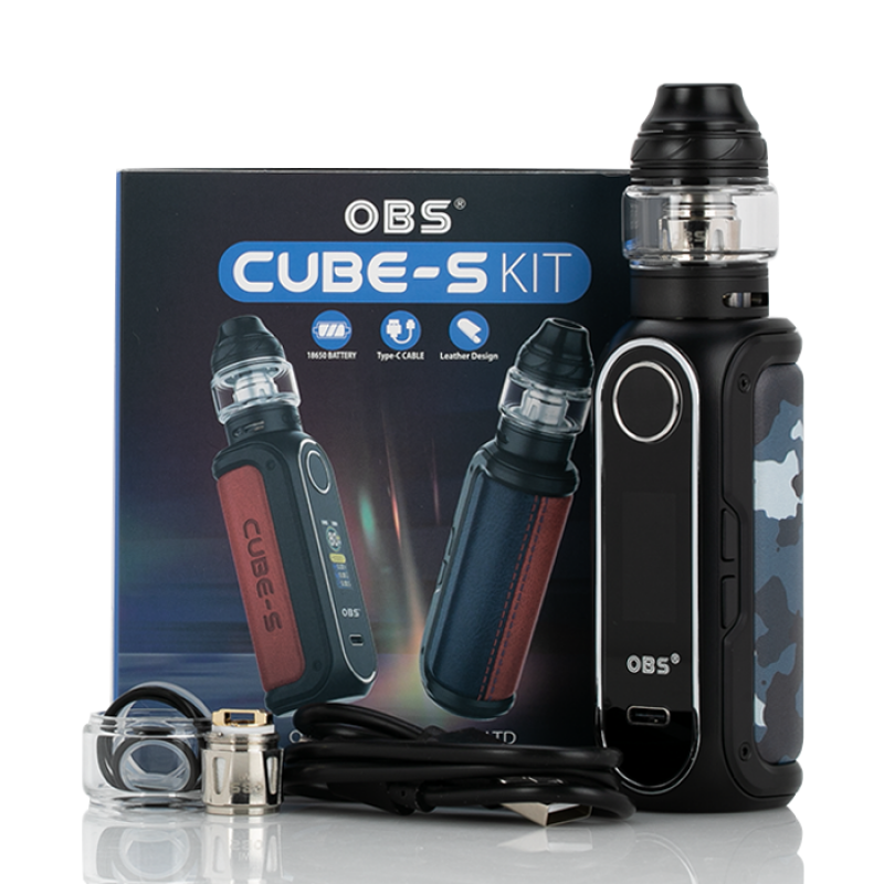 OBS Cube-S Kit 80W with Cube Sub Ohm Tank 4ml