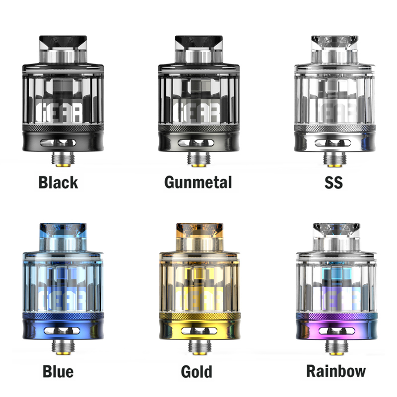 Wotofo Gear V2 RTA 3.5ml 24mm Rebuildable Tank Atomizer