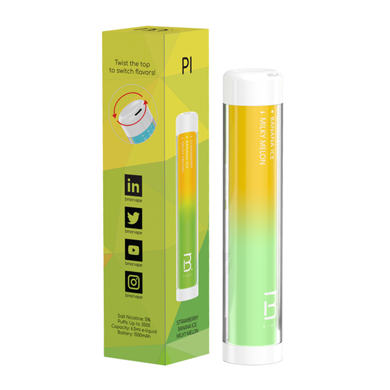 BMOR PI Disposable Vape Kit 3500 Puffs 1500mAh Triple Flavors