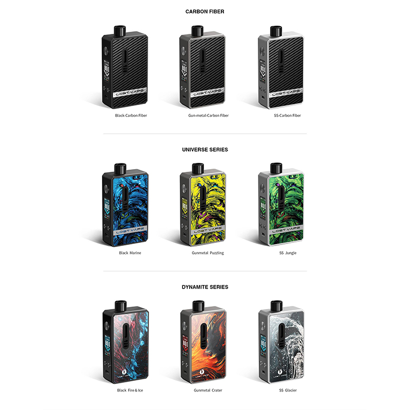 Lost Vape Gemini Hybrid 80W Pod Mod Kit