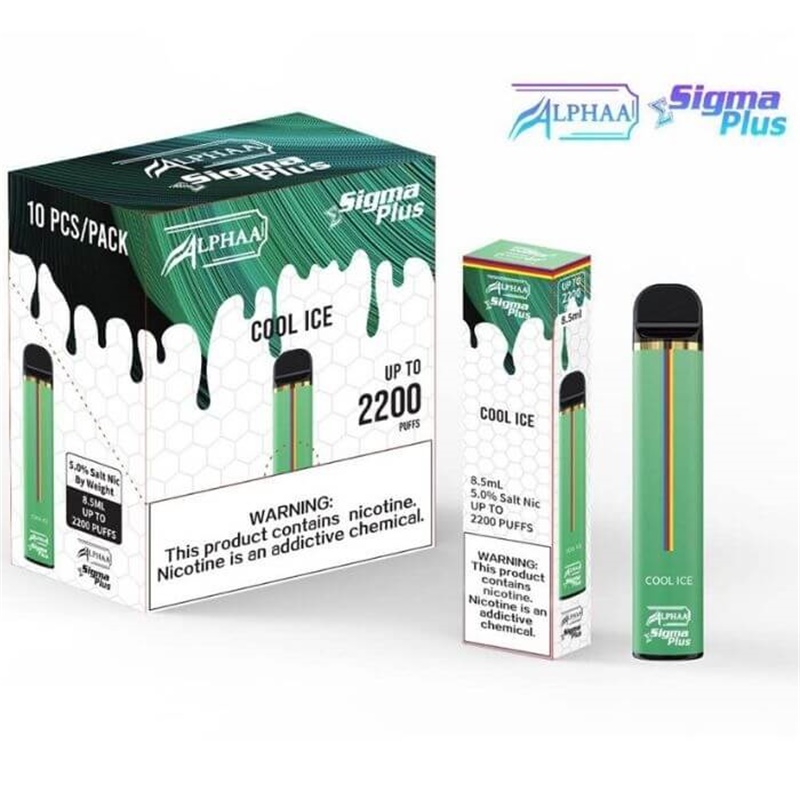 Alphaa Sigma Plus Disposable Vape Kit 2200 Puffs 8.5ml