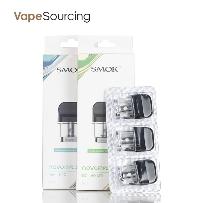 SMOK Novo 2 / 2S Pod Cartridge 2ml/1.8ml (3pcs/pack)