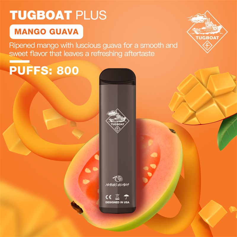 Tugboat Plus Disposable Pod Kit 800 Puffs 400mAh