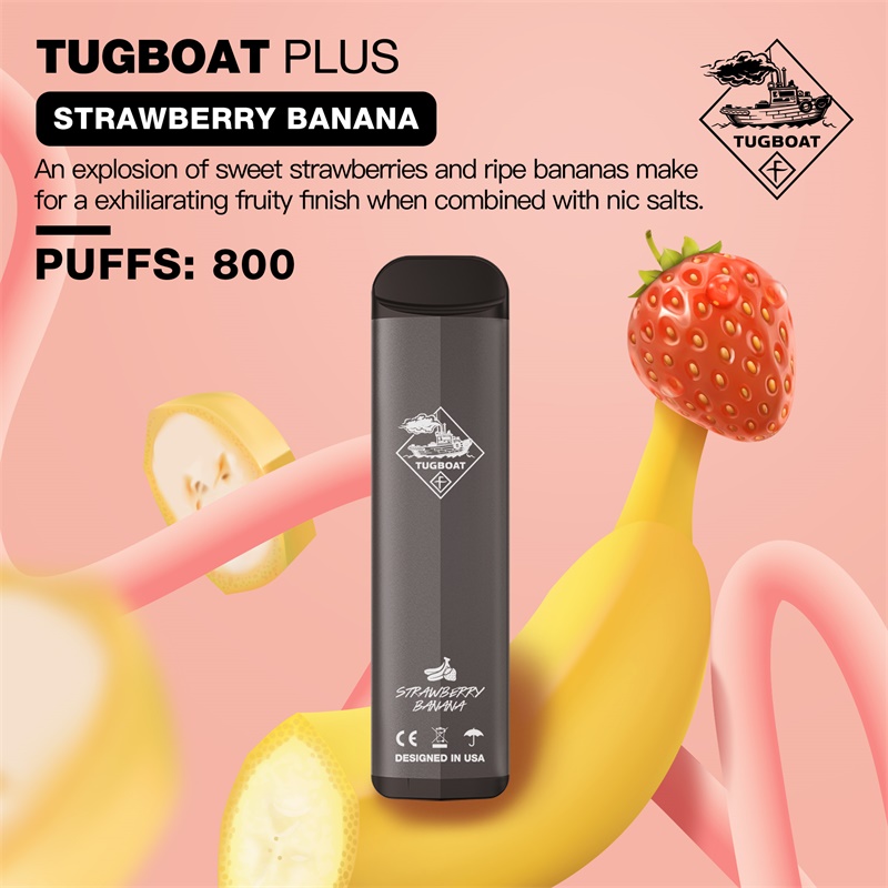 Tugboat Plus Disposable Pod Kit 800 Puffs 400mAh