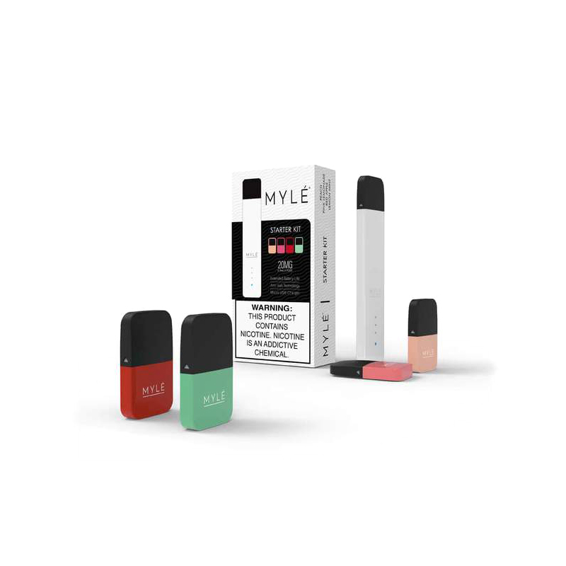 Mylé V4 Pod Kit 240mAh with Four Flavors Pods