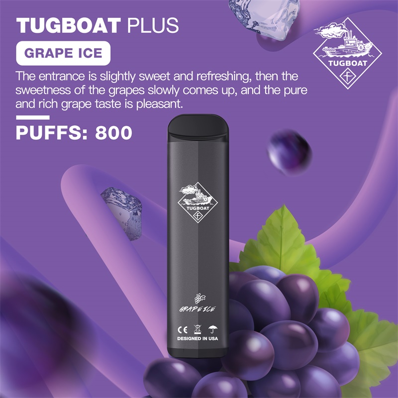 Tugboat Plus Disposable Pod Kit 800 Puffs 400mAh