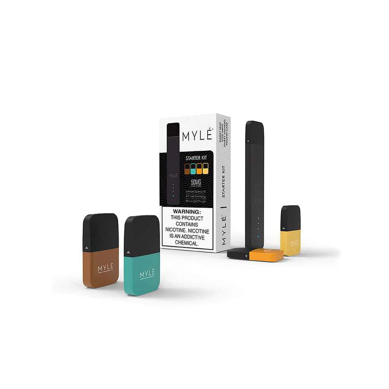 Mylé V4 Pod Kit 240mAh with Four Flavors Pods