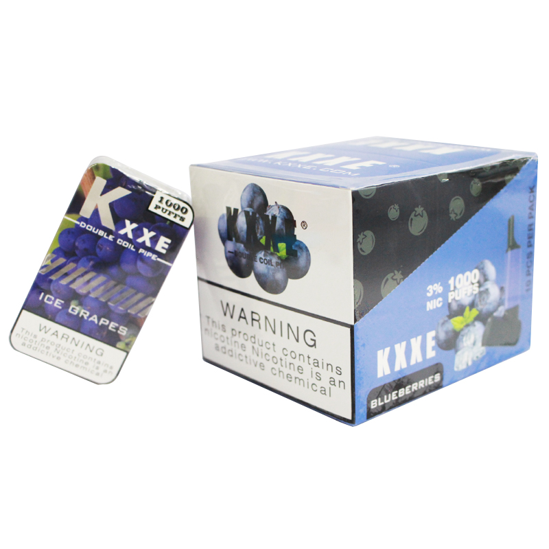 KXXE Disposable Vape Device 1000 Puffs 700mAh