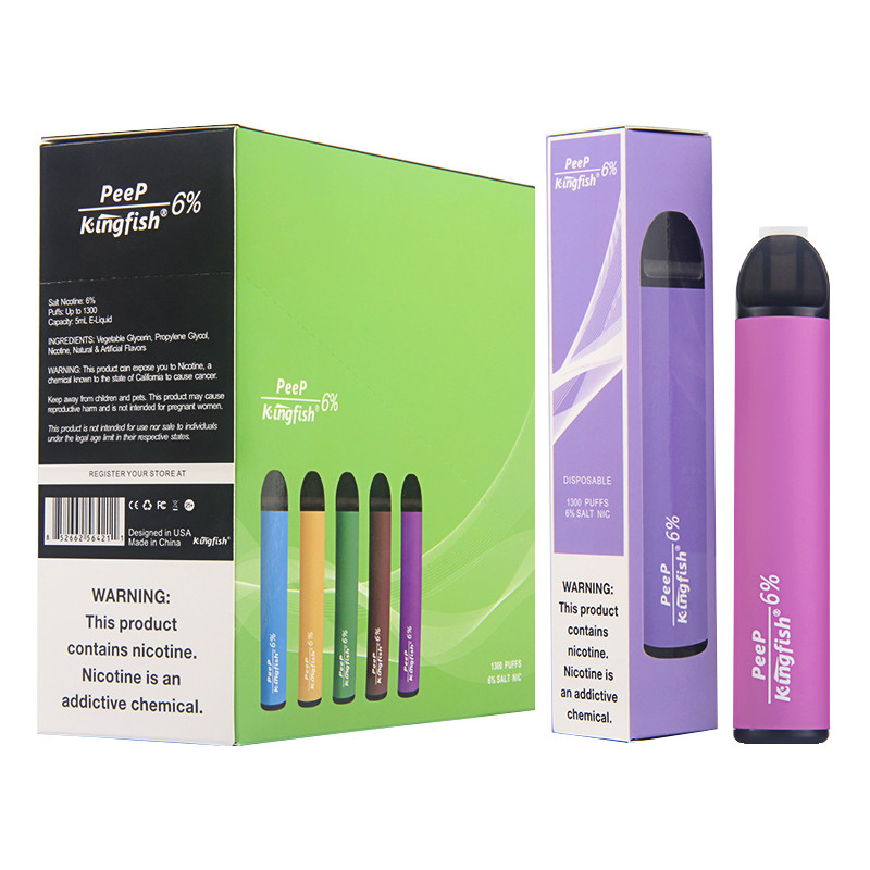 Kingfish Peep Disposable Pod Kit 1300 Puffs 850mAh