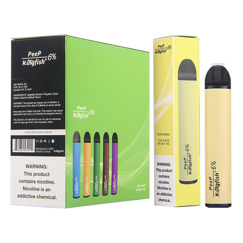 Kingfish Peep Disposable Pod Kit 1300 Puffs 850mAh