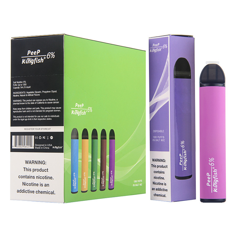 Kingfish Peep Disposable Pod Kit 1300 Puffs 850mAh