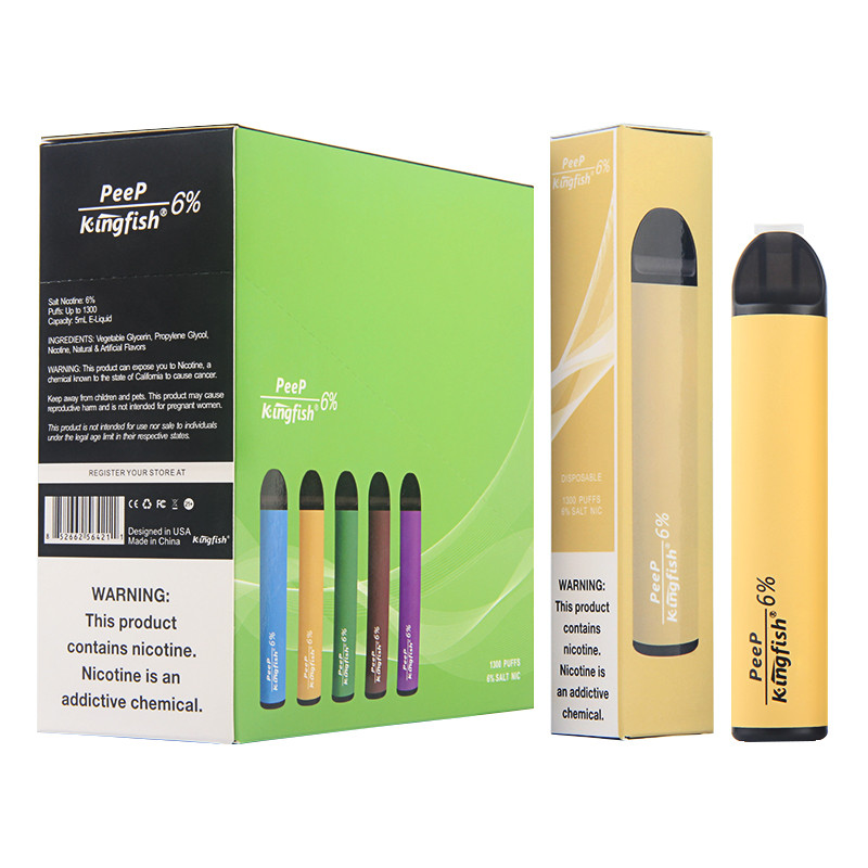 Kingfish Peep Disposable Pod Kit 1300 Puffs 850mAh