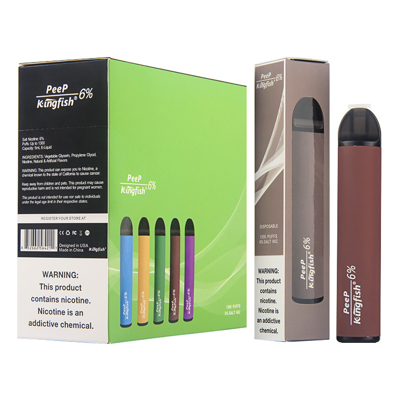 Kingfish Peep Disposable Pod Kit 1300 Puffs 850mAh