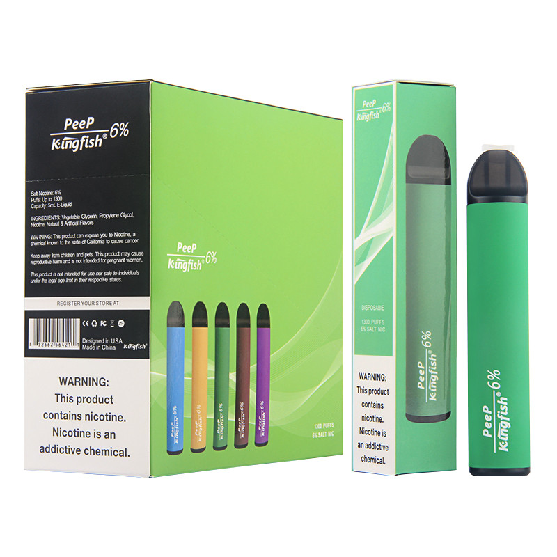 Kingfish Peep Disposable Pod Kit 1300 Puffs 850mAh