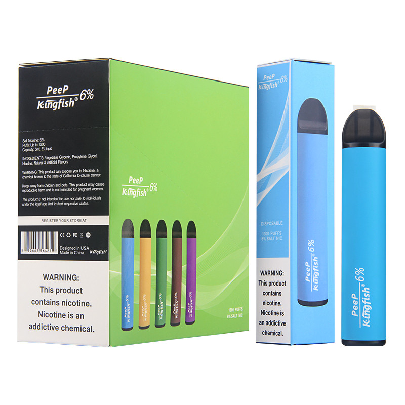 Kingfish Peep Disposable Pod Kit 1300 Puffs 850mAh