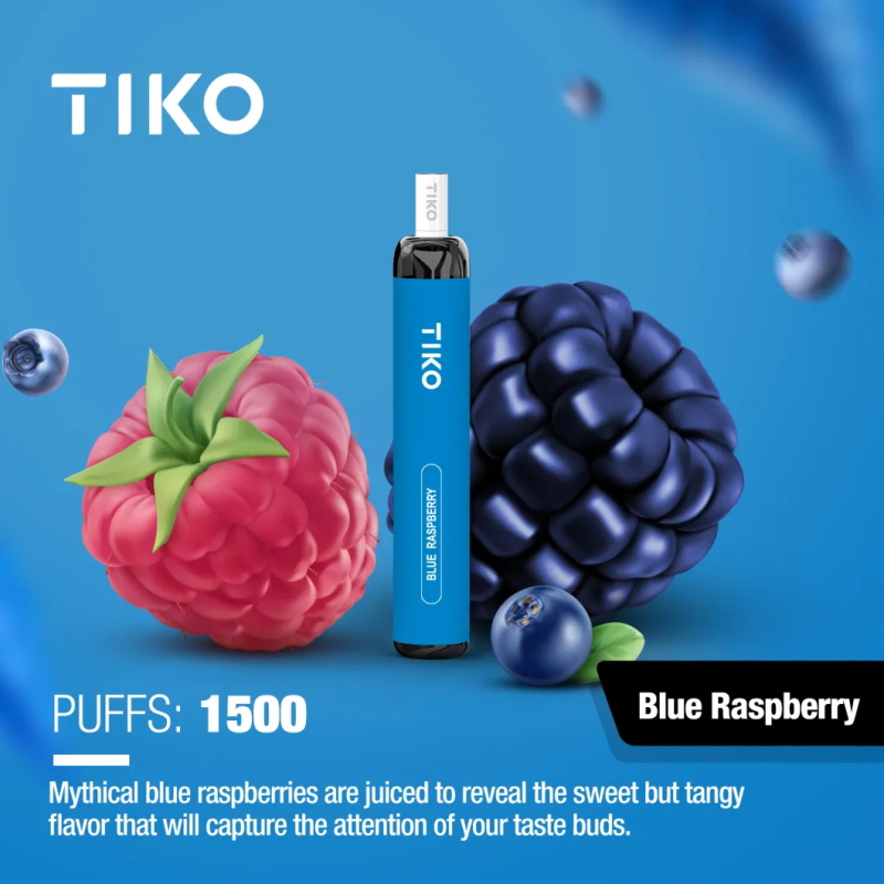 TIKO Disposable Vape Device 1500 Puffs 800mAh