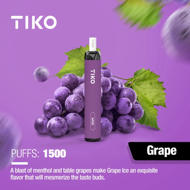 TIKO Disposable Vape Device 1500 Puffs 800mAh