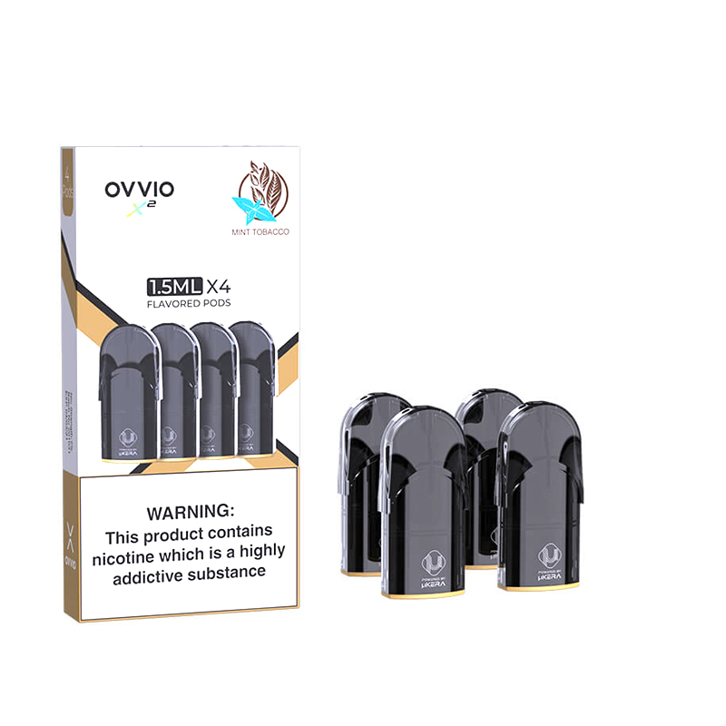 OVVIO X2 Replacement Pre-filled Pods 1.5ml (4pcs/pack)