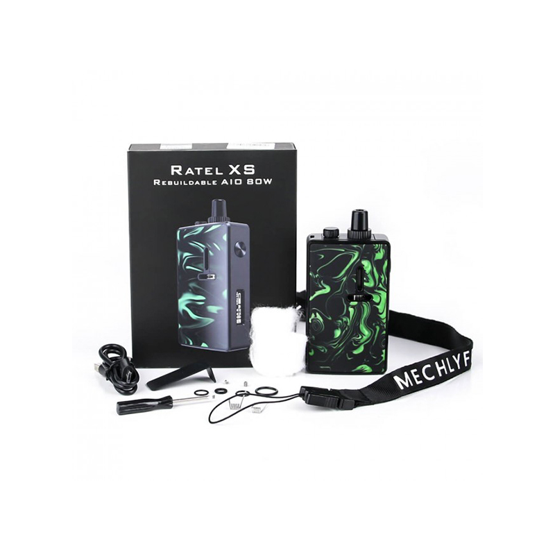 Mechlyfe Ratel XS AIO Rebuildable Pod Mod Kit 80W