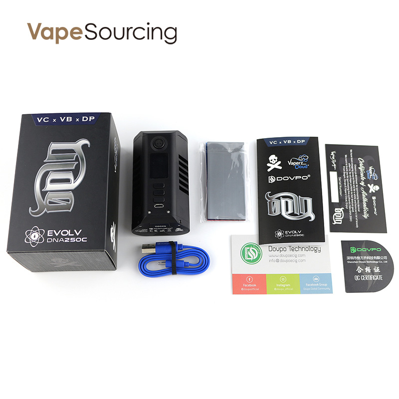 Dovpo Odin DNA250C Box Mod 200W