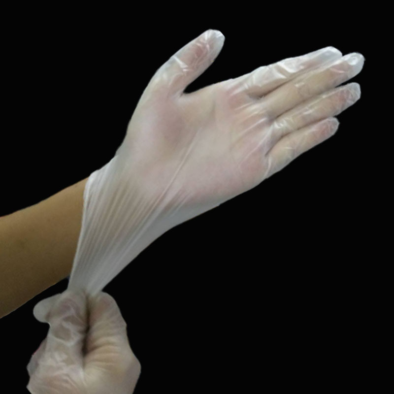 Disposable Transparent PVC Gloves (100pcs/pack)