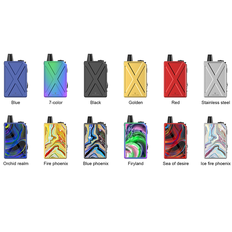 Teslacigs Invader GT 50W Mod Pod Kit 1200mAh