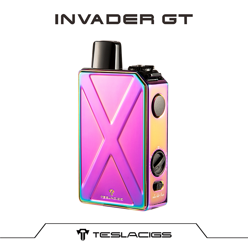 Teslacigs Invader GT 50W Mod Pod Kit 1200mAh