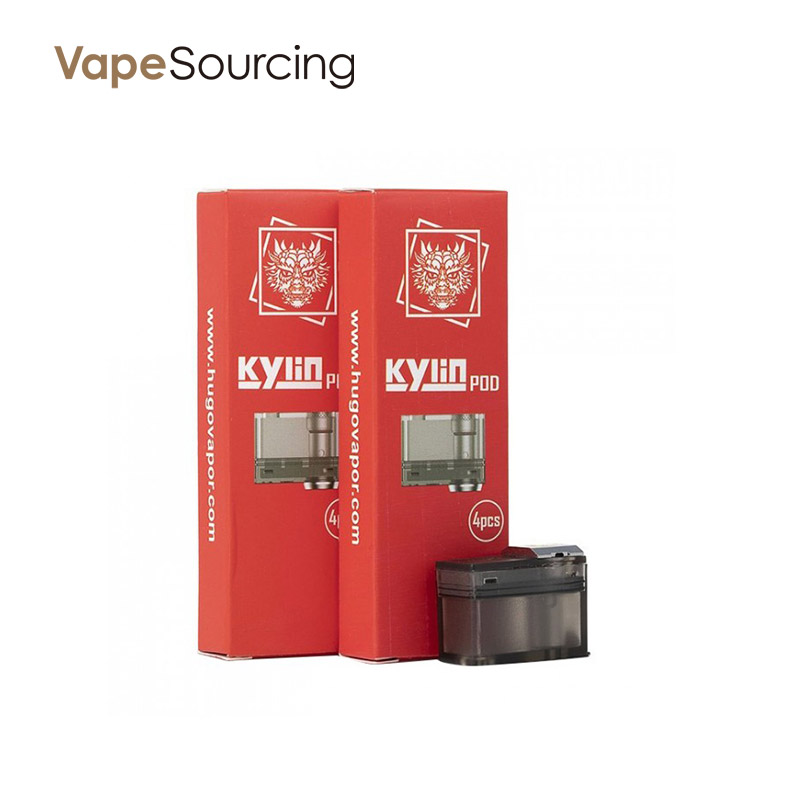 Hugo Vapor Kylin Replacement Pod Cartridge 3ml (4pcs/pack)