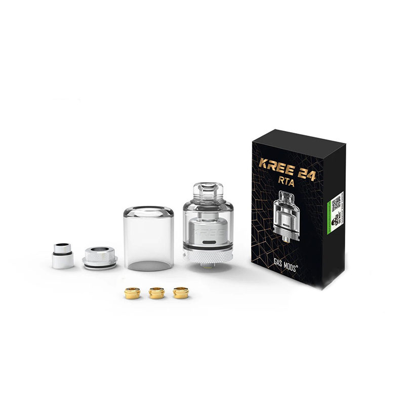 Gas Mods Kree 24 RTA Rebuildable Tank Atomizer 24mm