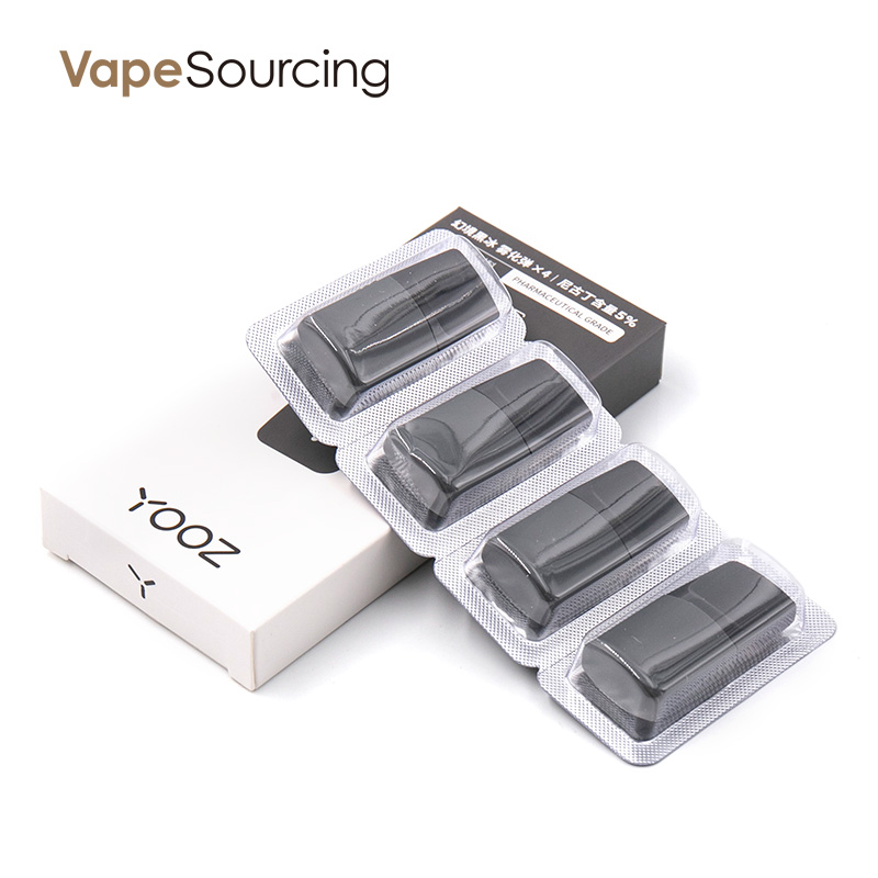 YOOZ Replacement Pod Cartridge 2ml (4pcs/pack) Chi...