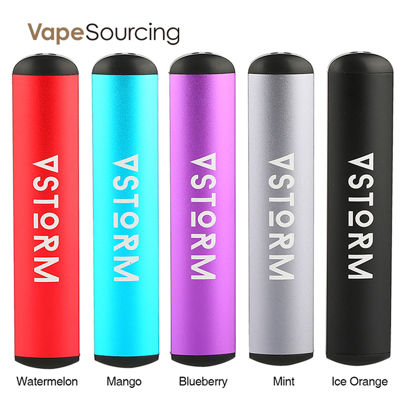 Vapor Storm D2 Disposable Pod Kit 280mAh (5pcs/pac...