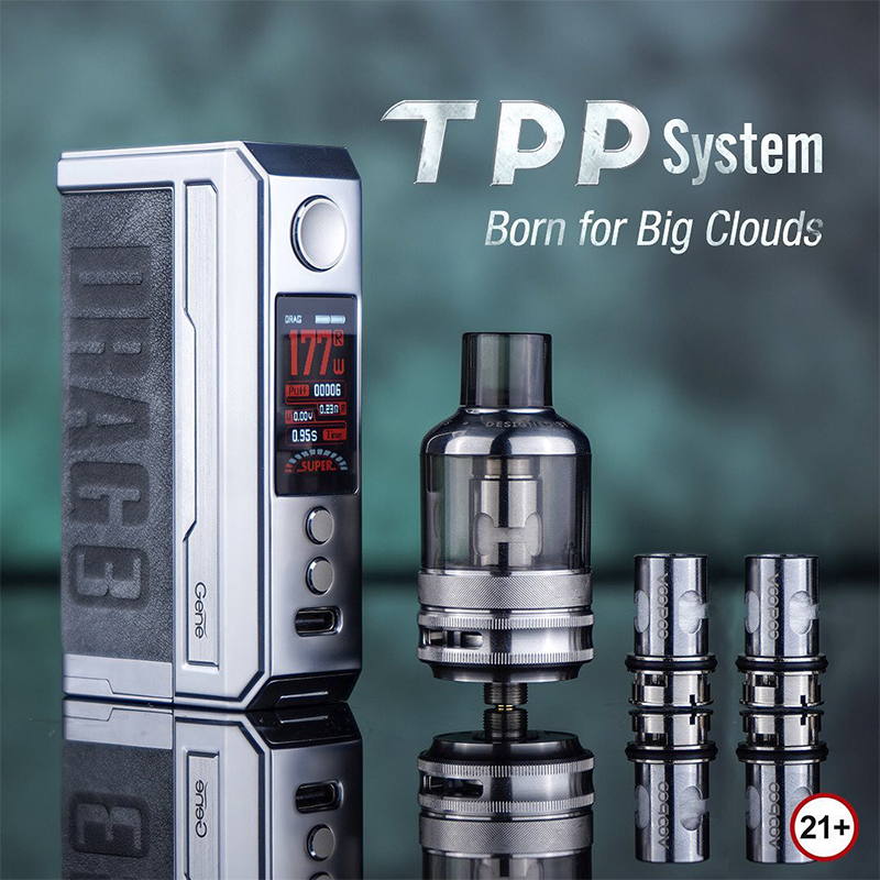 VOOPOO Drag 3 Kit 177W with TPP Pod Tank