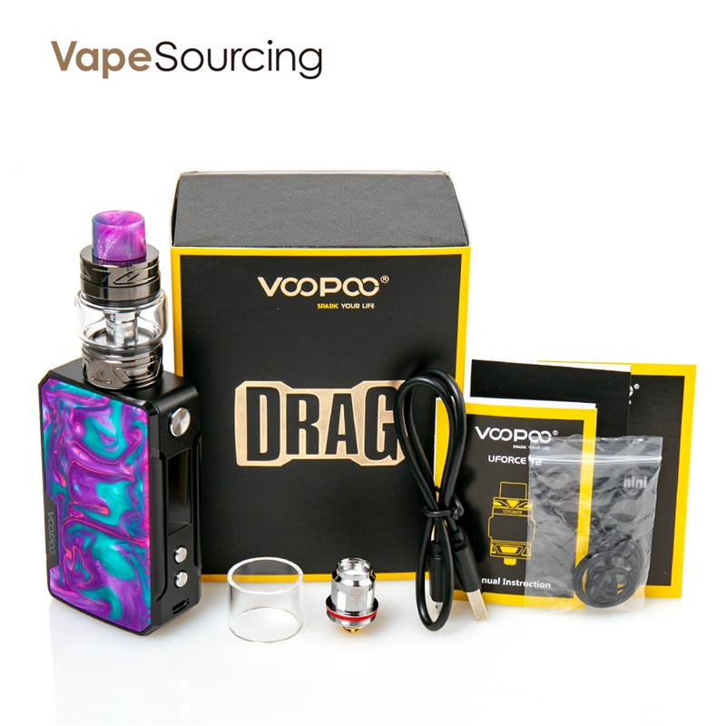 VOOPOO Drag Mini Kit 117W with Uforce T2 Tank 4400mAh