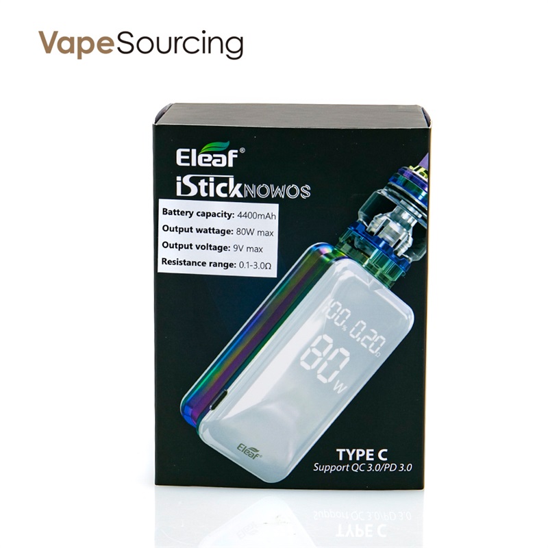 Eleaf iStick Nowos Kit 80W with ELLO Duro Tank 4400mAh