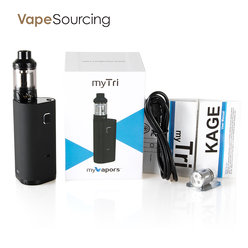 MyVapors myTri Kit with KAGE Atomizer 300W