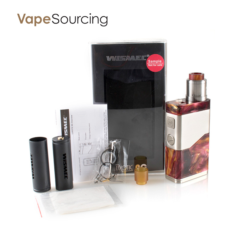 WISMEC LUXOTIC NC Dual 20700 Kit 250W With Guillotine V2 RDA