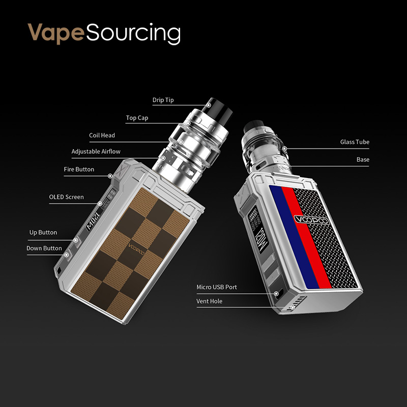 VOOPOO ALPHA Zip Mini Kit 120W with MAAT Tank 4400mAh