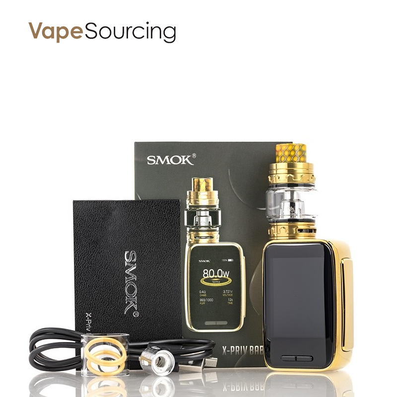 SMOK X-PRIV Baby Kit 80W with TFV12 Big Baby Prince Tank 2300mAh