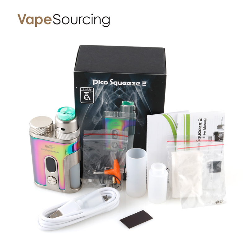 Eleaf Pico Squeeze 2 Kit With Coral 2 Atomizer 100W