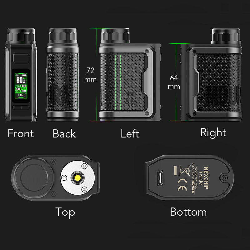 Wotofo MDura Mini Kit 80W with nexMINI Tank