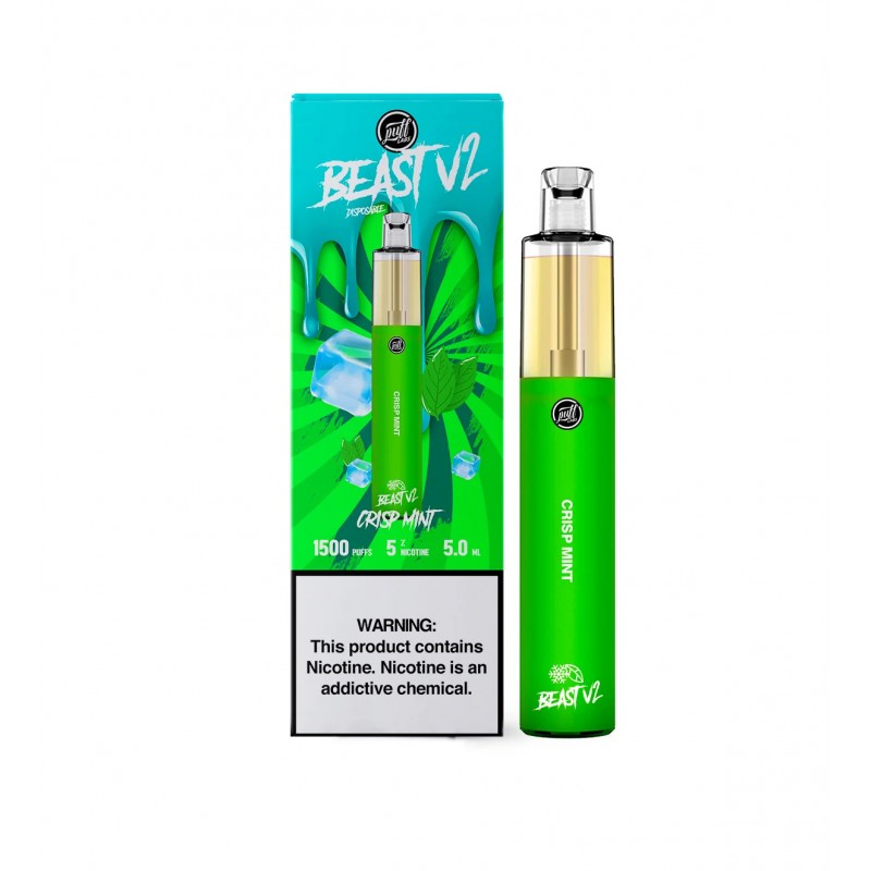 Puff Labs Beast V2 Disposable Vape Kit 1500 Puffs 1000mAh