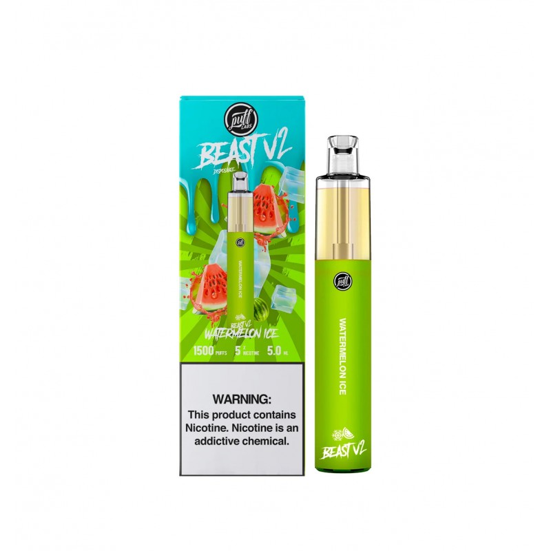 Puff Labs Beast V2 Disposable Vape Kit 1500 Puffs 1000mAh