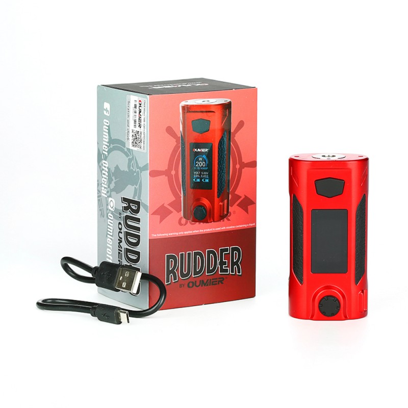 Oumier Rudder TC Box Mod 200W