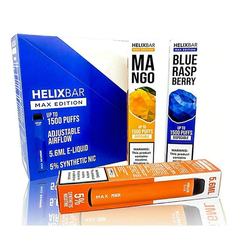 Helix Bar Max Edition Disposable Vape Kit 1500 Puffs 5.6ml